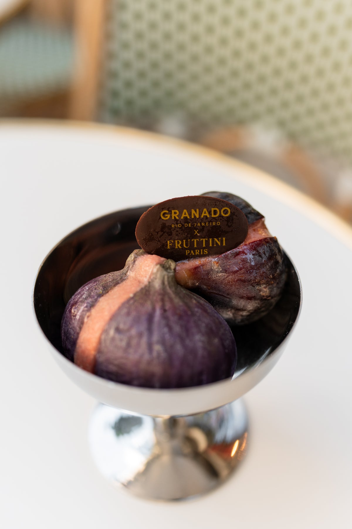 Fruttini x Granado frosted violet fig with date sorbet