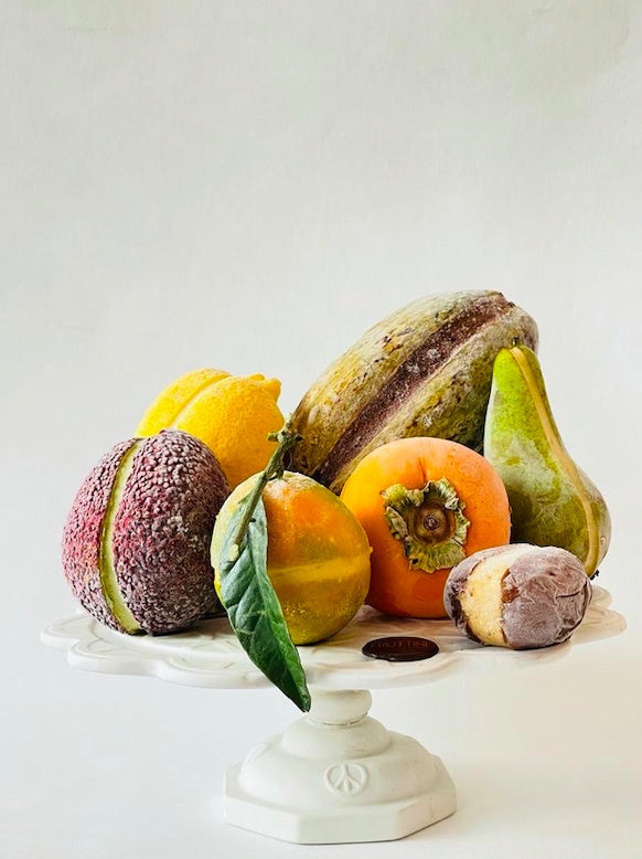 Hélène Darroze signe une collection de fruits givré avec Fruttini by MO